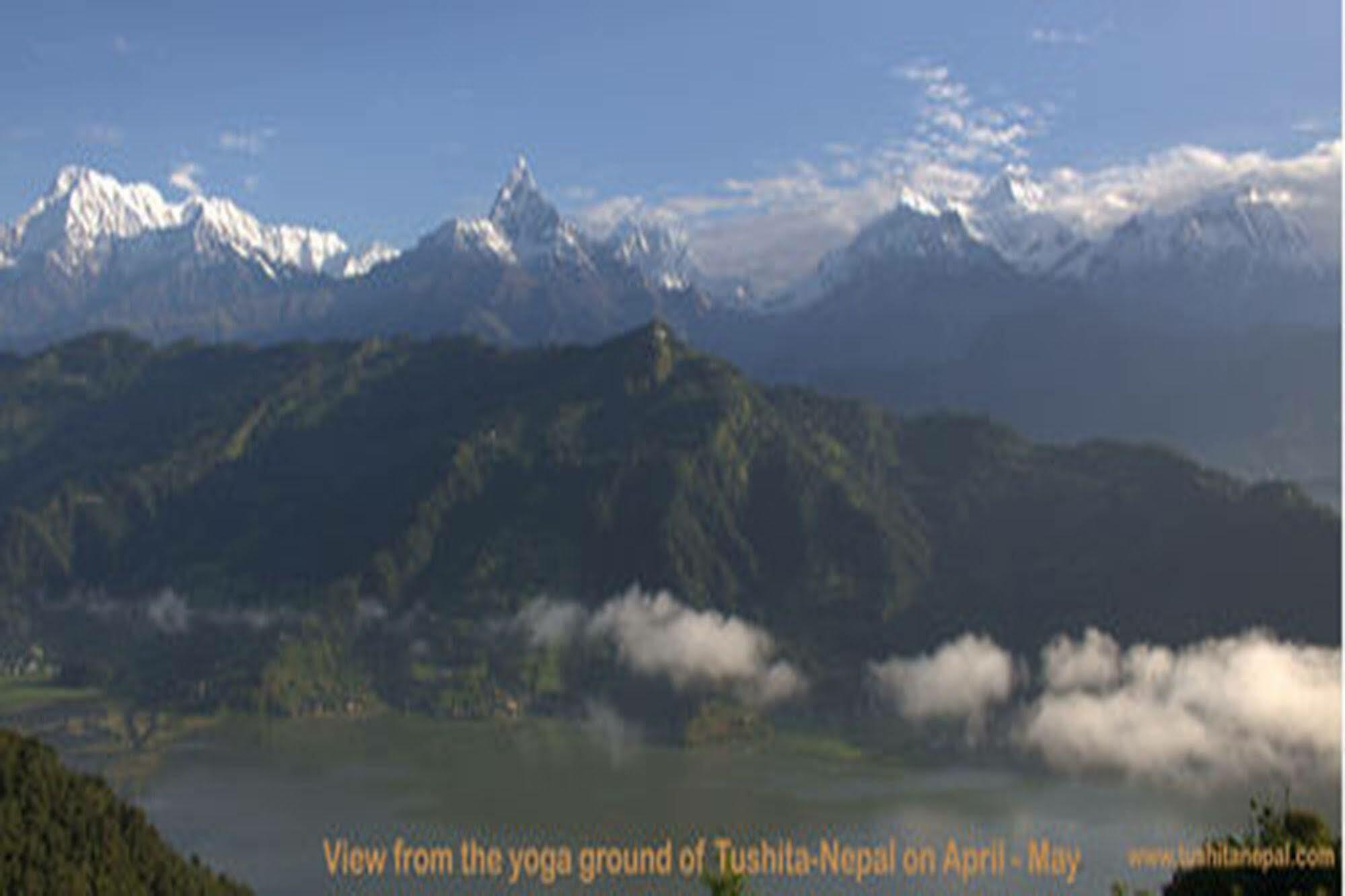 Tushita Nepal Yoga Retreat Center Hotel โพคารา ภายนอก รูปภาพ